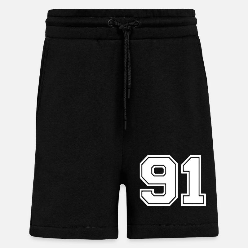 91 - Shorts - made by SPREAD - SOLID BLACK