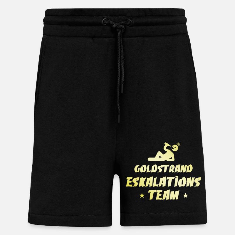 Goldstrand Eskalation - Shorts - made by SPREAD - SOLID BLACK