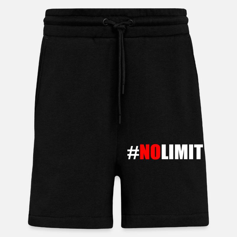 No limit - Shorts - made by SPREAD - SOLID BLACK