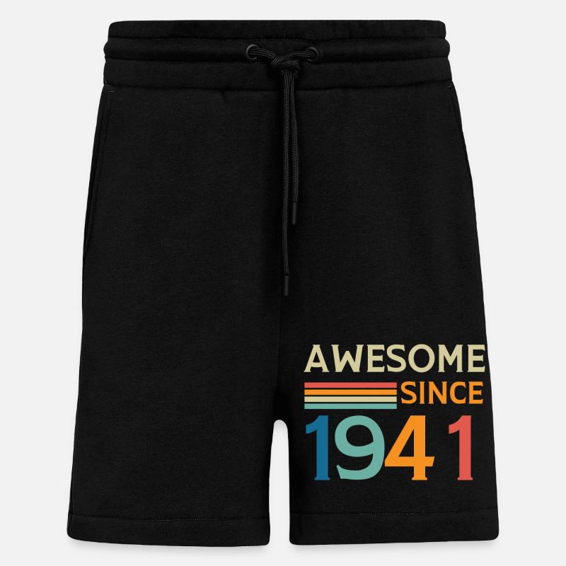 Großartig seit 1941 - Shorts - made by SPREAD - SOLID BLACK
