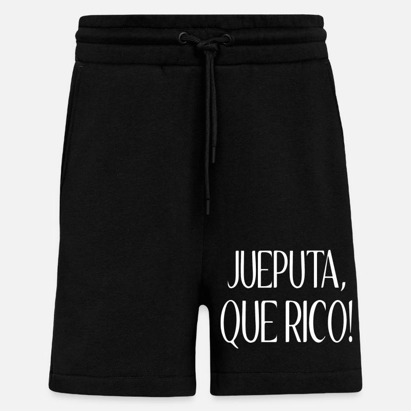 Damn it, how delicious - Shorts - made by SPREAD - SOLID BLACK