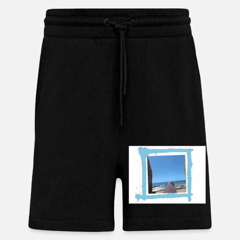 Meerblick - Shorts - made by SPREAD - SOLID BLACK