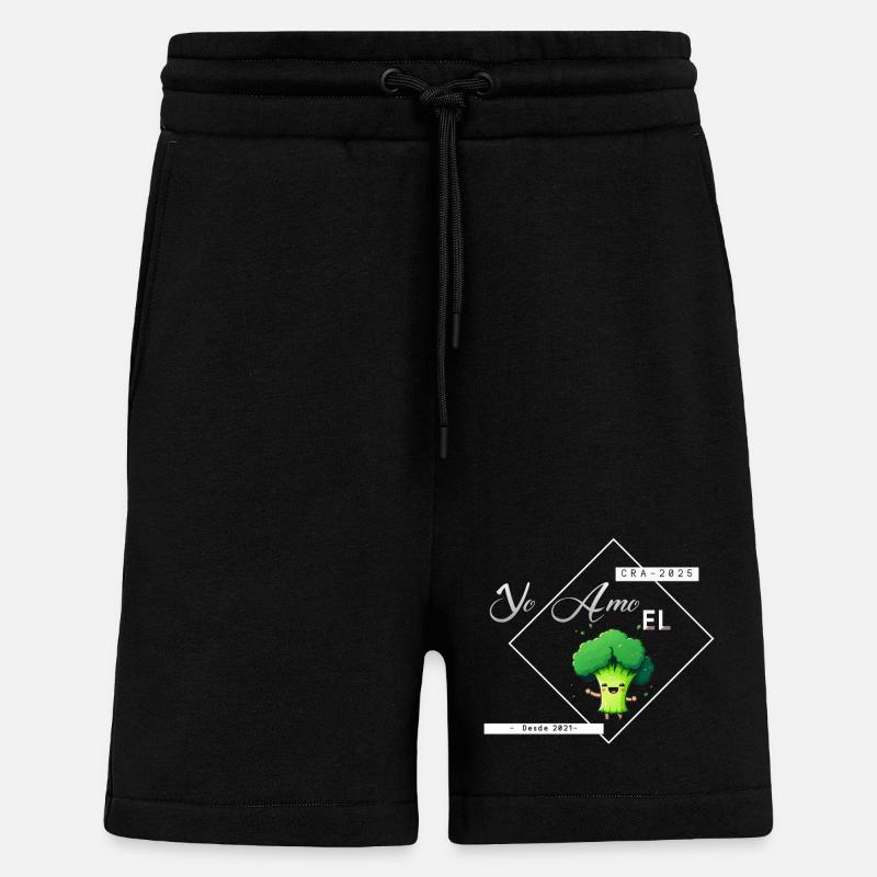 CELINABRO - Short bio décontracté fabriqué en UE - SOLID BLACK