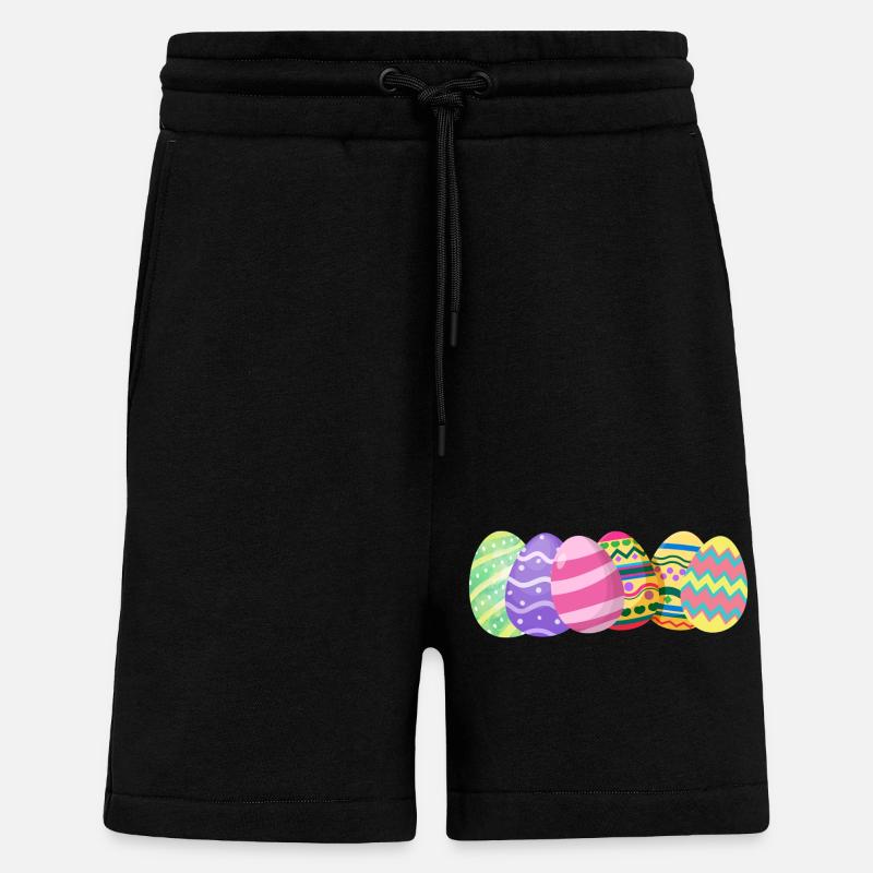 Ostereier - Shorts - made by SPREAD - SOLID BLACK