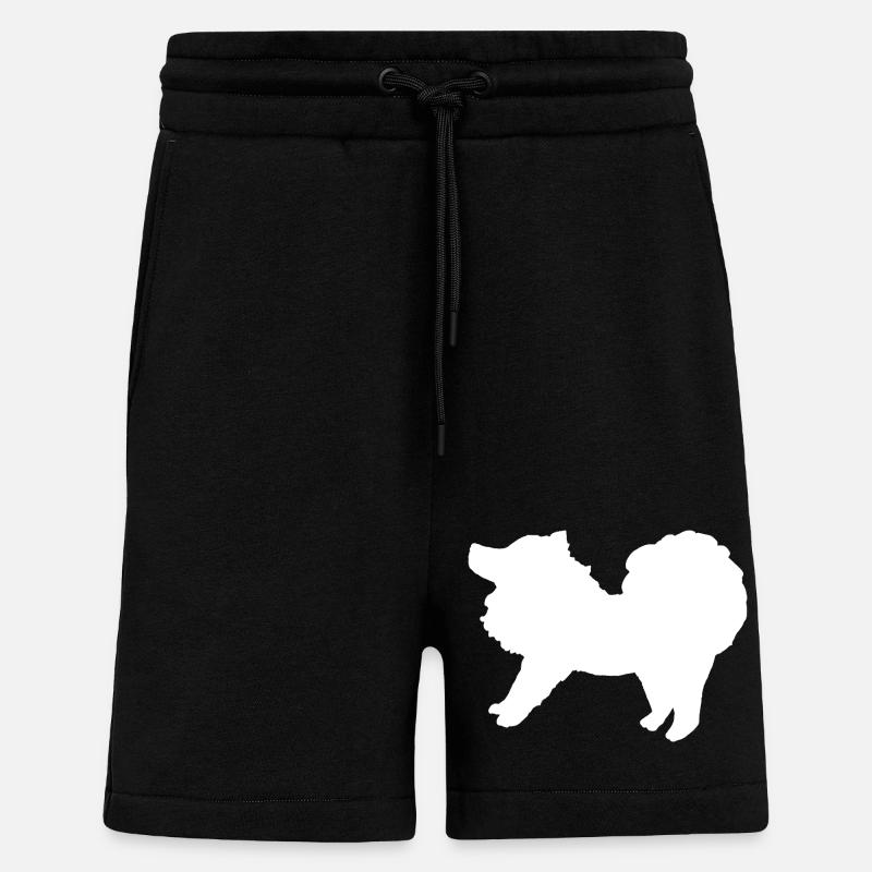 Spitz weiß - Shorts - made by SPREAD - SOLID BLACK