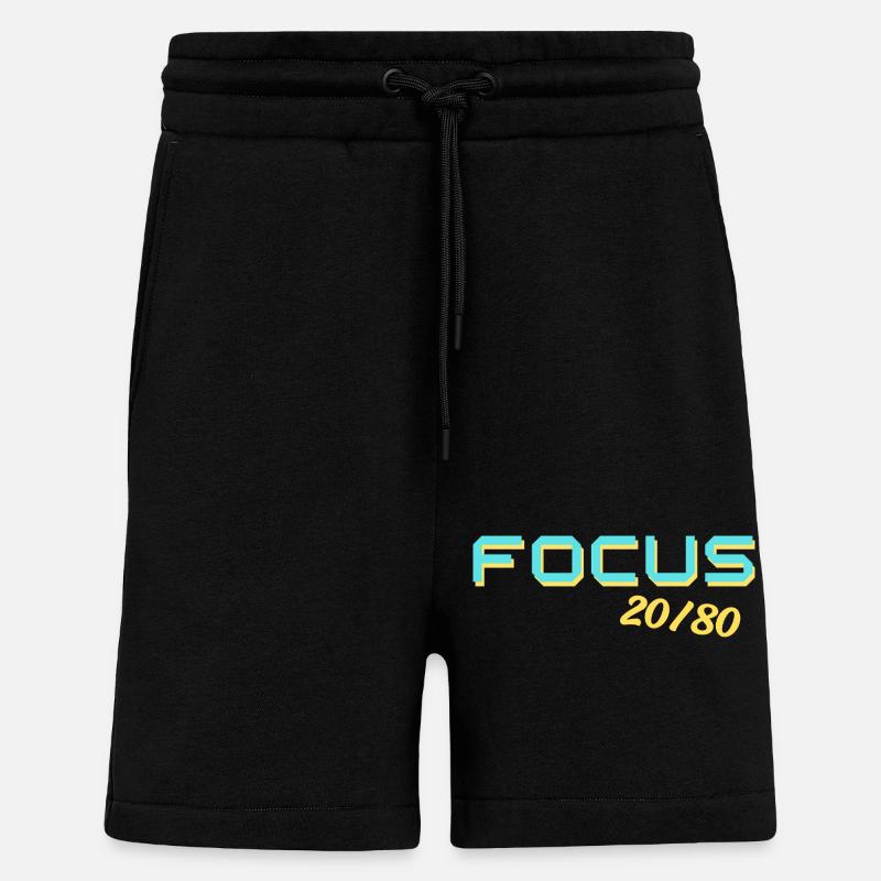 Schwerpunkt 2080 - Shorts - made by SPREAD - SOLID BLACK