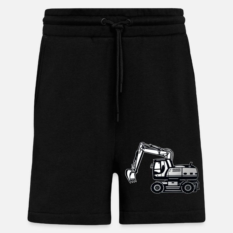 Bagger - Shorts - made by SPREAD - SOLID BLACK