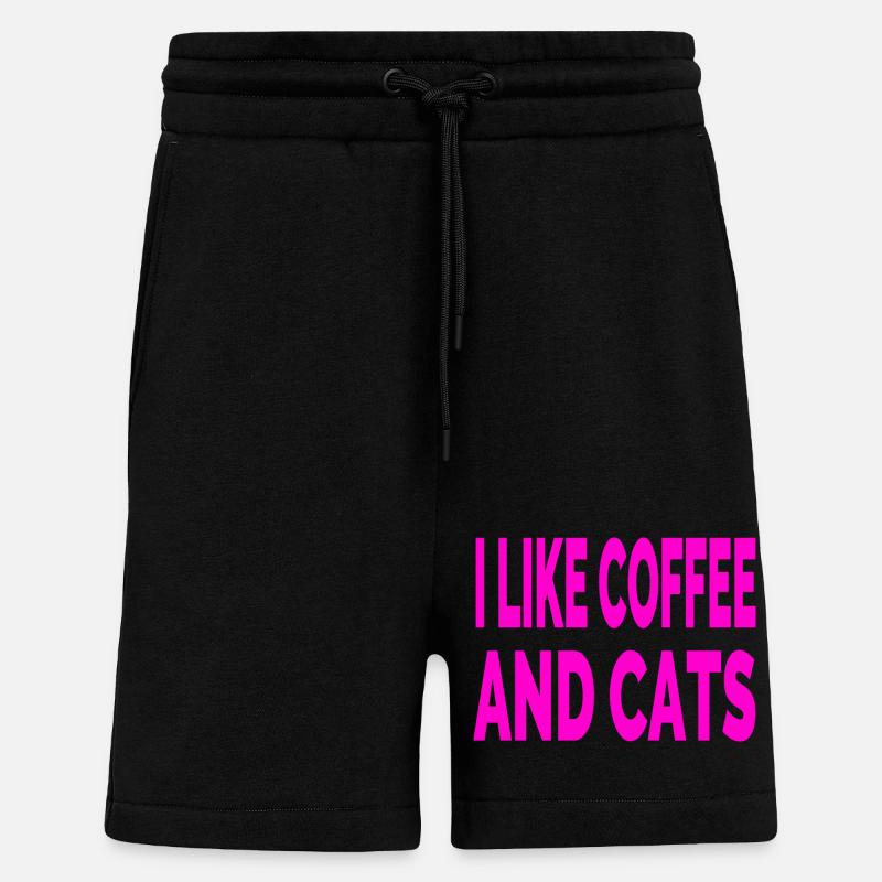 Katzen - Shorts - made by SPREAD - SOLID BLACK