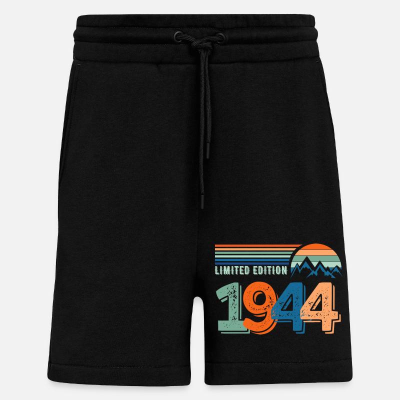 Limited edition 1944 - Shorts - made by SPREAD - SOLID BLACK
