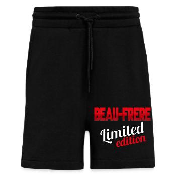 BEAU FRÈRE LIMITIERTE EDITION - Shorts - made by SPREAD - SOLID BLACK - Vorne