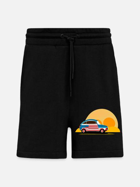 into the sunset - Shorts - made by SPREAD - SOLID BLACK