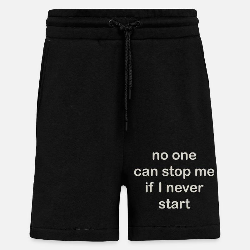 no one - Shorts - made by SPREAD - SOLID BLACK