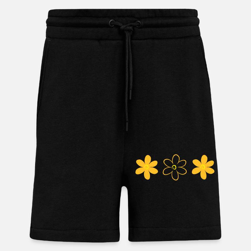 Blume - Shorts - made by SPREAD - SOLID BLACK