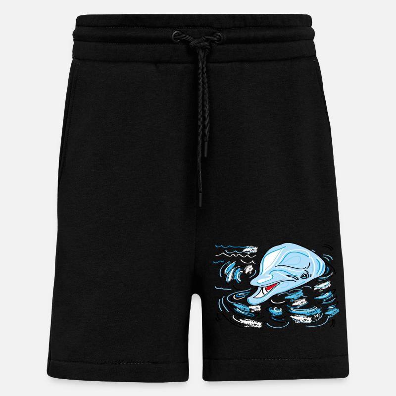 Delphin - Shorts - made by SPREAD - SOLID BLACK