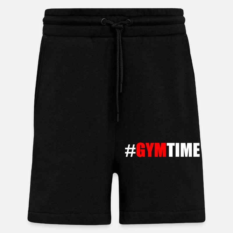 Gym - Shorts - made by SPREAD - SOLID BLACK