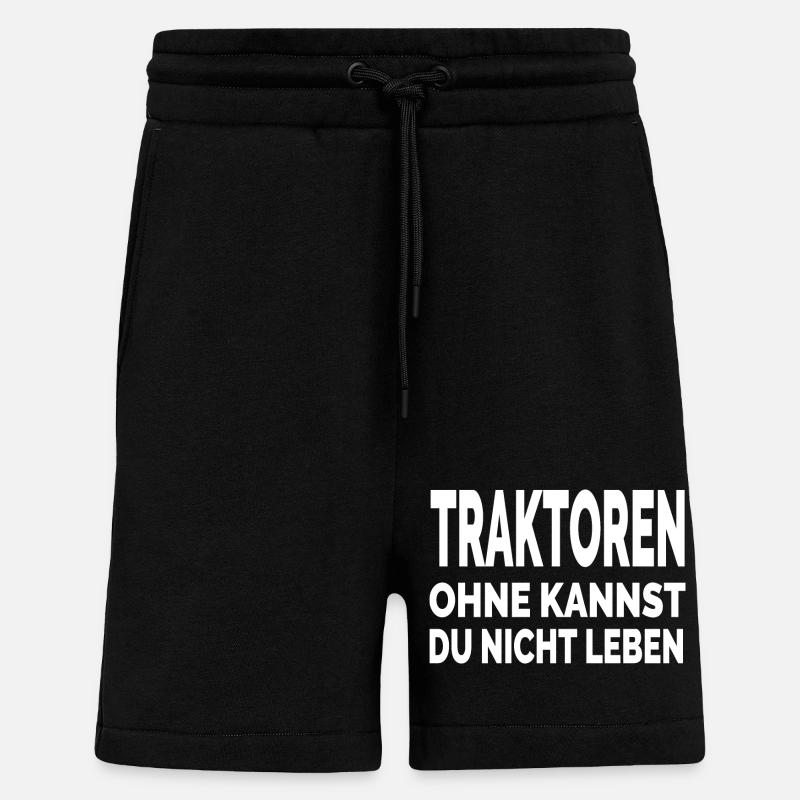 Traktor - Shorts - made by SPREAD - SOLID BLACK