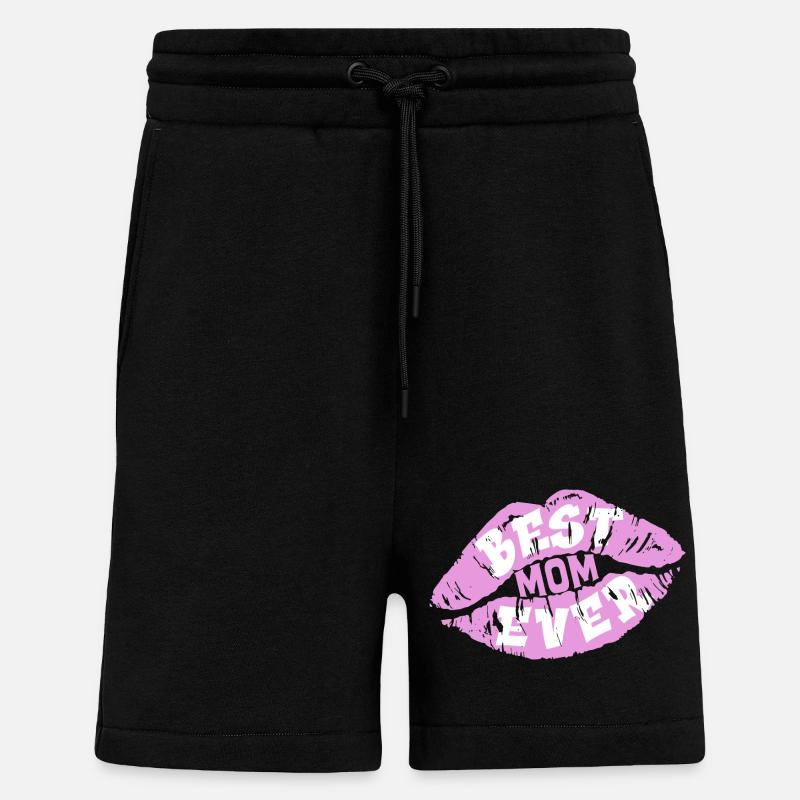 Maman - Short bio décontracté fabriqué en UE - SOLID BLACK