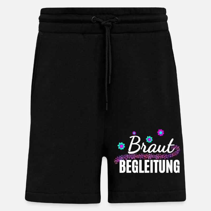 Braut Begleitung - Shorts - made by SPREAD - SOLID BLACK