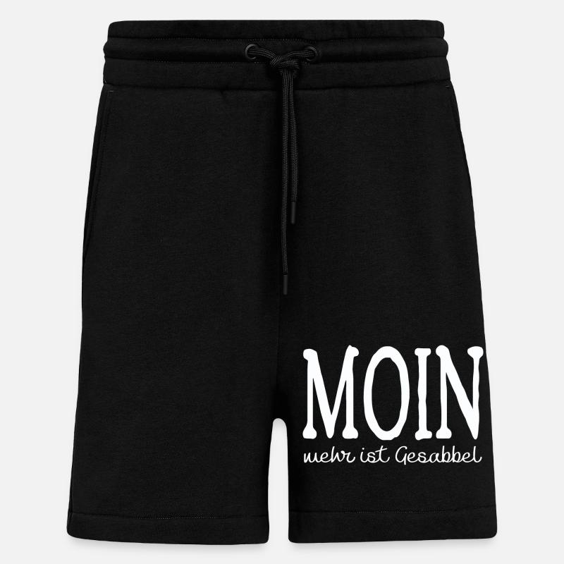 MOIN - Shorts - made by SPREAD - SOLID BLACK