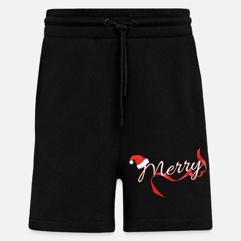 Joyeux - Short bio décontracté fabriqué en UE - SOLID BLACK