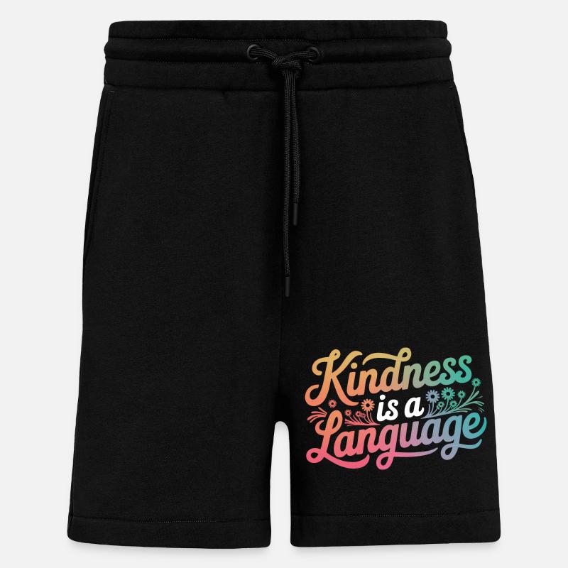 Altruisme Don désintéressé Donner d’école - Short bio décontracté fabriqué en UE - SOLID BLACK