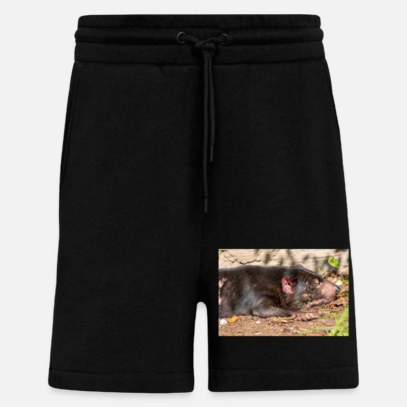 Tasmanian Devil (in german Beutelteufel) - Shorts - made by SPREAD - SOLID BLACK