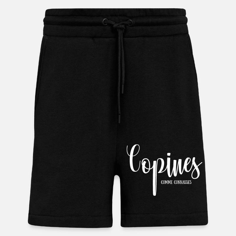 Freundinnen als - Shorts - made by SPREAD - SOLID BLACK