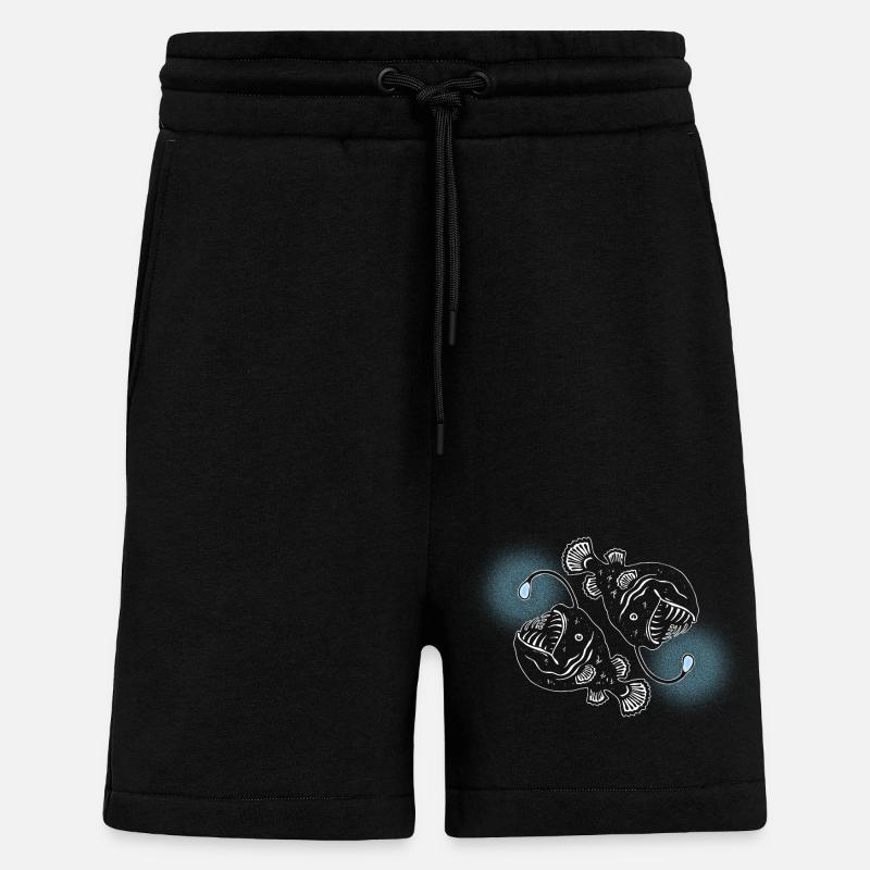 Anglerfische - Shorts - made by SPREAD - SOLID BLACK