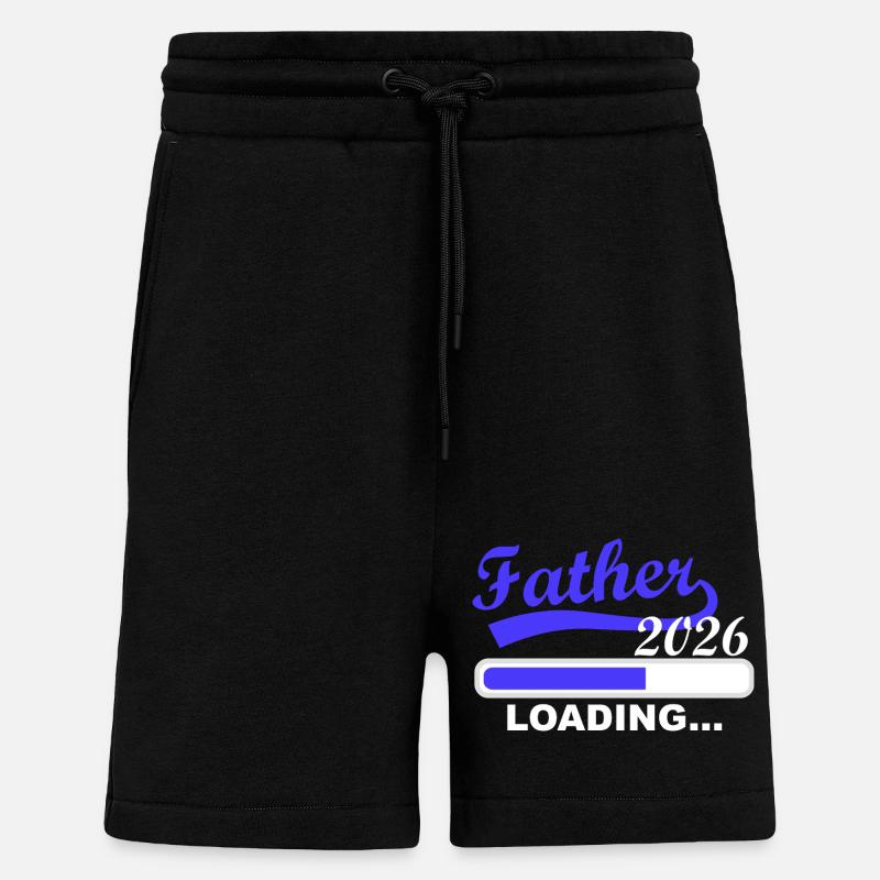 Vater 2026 Wird Bald Wirklichkeit - Shorts - made by SPREAD - SOLID BLACK