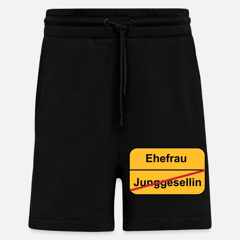 Junggesellinnenabschied - Shorts - made by SPREAD - SOLID BLACK