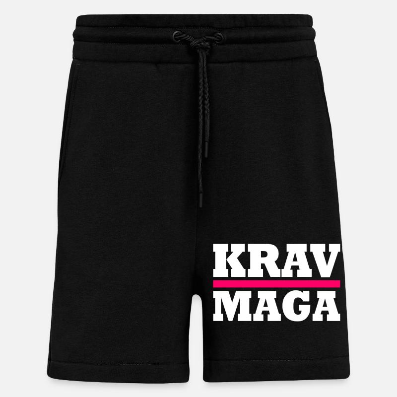 Krav maga - Shorts - made by SPREAD - SOLID BLACK