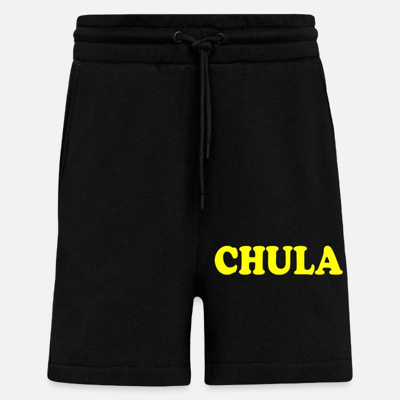 Chula - Short bio décontracté fabriqué en UE - SOLID BLACK