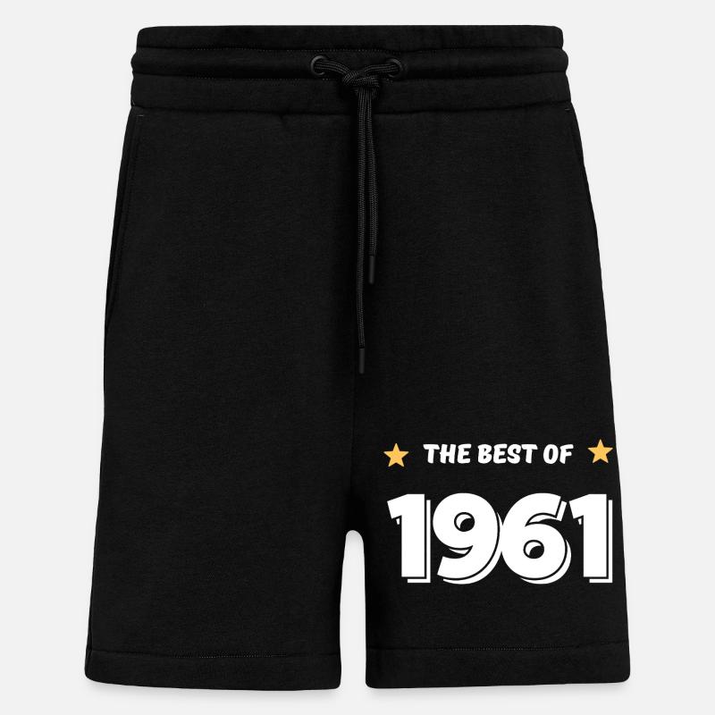 Das Beste von 1961 - Shorts - made by SPREAD - SOLID BLACK