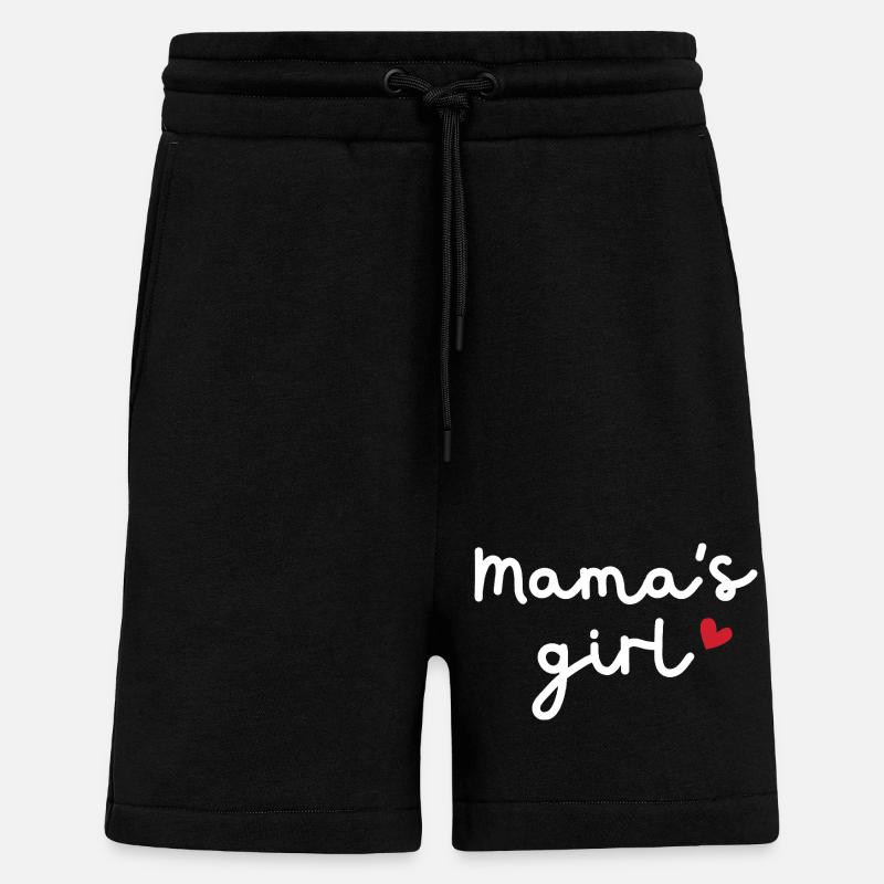Mamas Mädchen - Shorts - made by SPREAD - SOLID BLACK