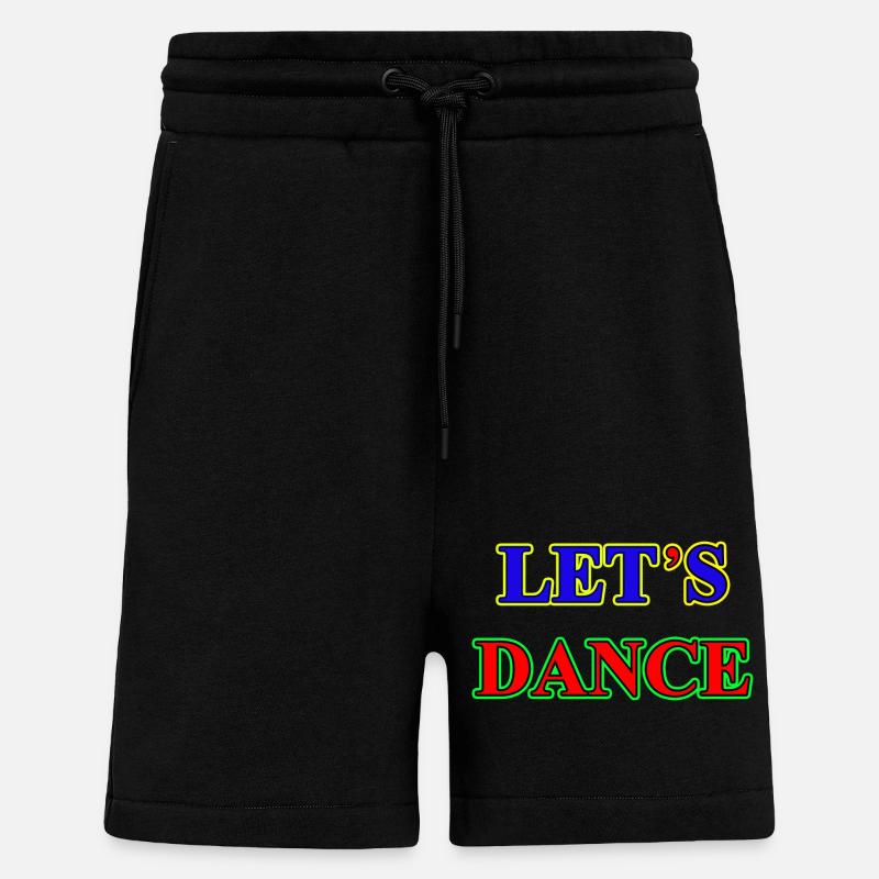 Letsdance E - Shorts - made by SPREAD - SOLID BLACK