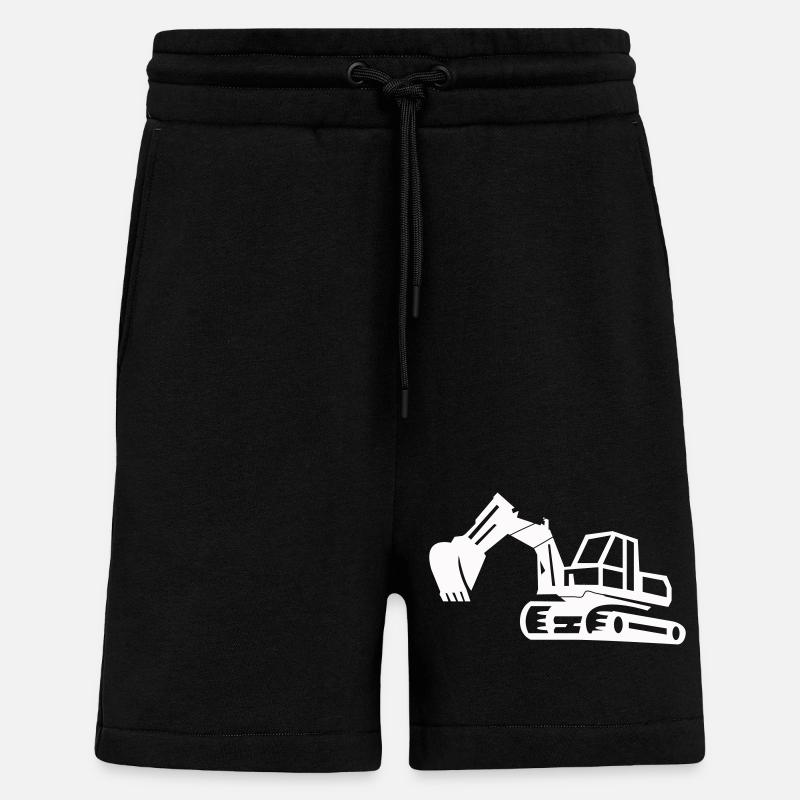 bagger - Shorts - made by SPREAD - SOLID BLACK