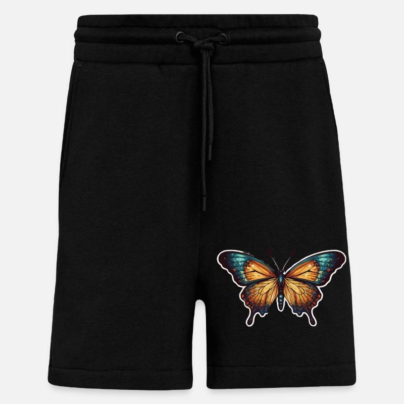 Schmetterling - Shorts - made by SPREAD - SOLID BLACK
