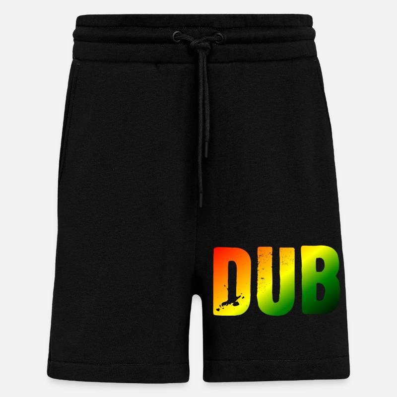 DUB - Shorts - made by SPREAD - SOLID BLACK