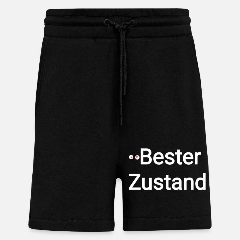 Bester Zustand - Shorts - made by SPREAD - SOLID BLACK