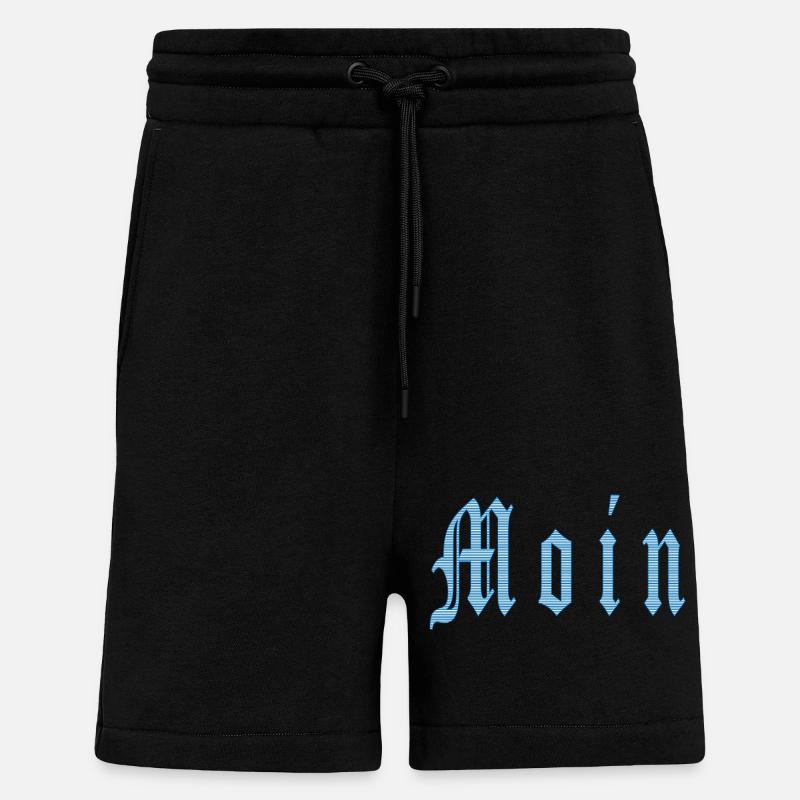 Hello - Shorts - made by SPREAD - SOLID BLACK