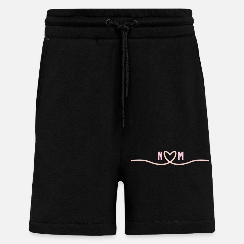 Liebe von N&M - Shorts - made by SPREAD - SOLID BLACK