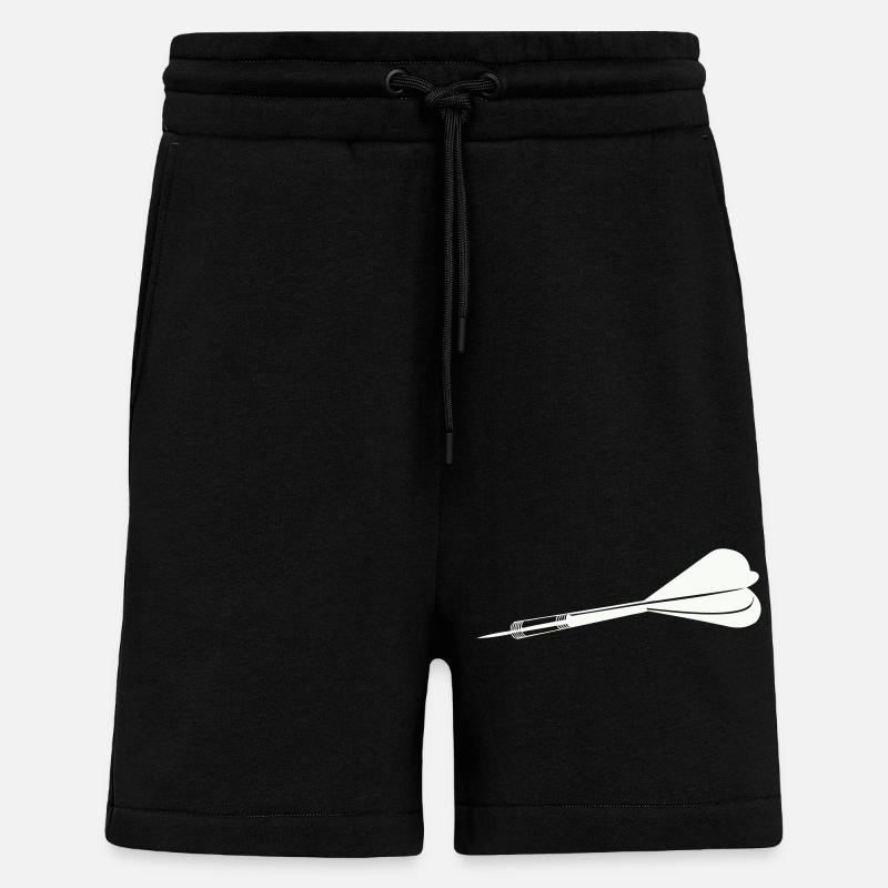Dard - Short bio décontracté fabriqué en UE - SOLID BLACK
