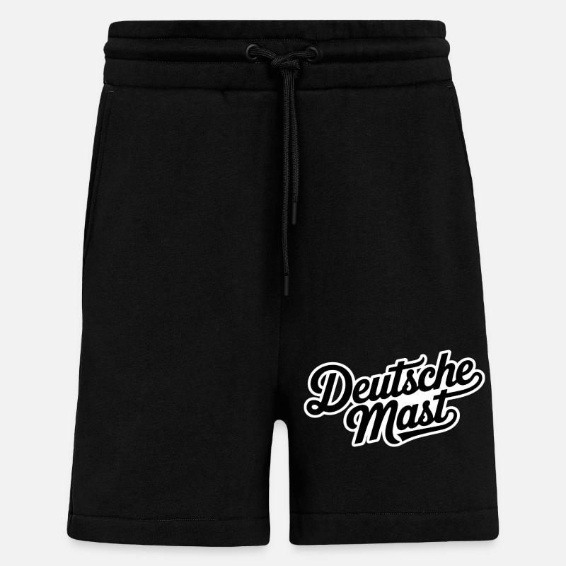 Deutsche Mast - Deutsche Memes - Shorts - made by SPREAD - SOLID BLACK