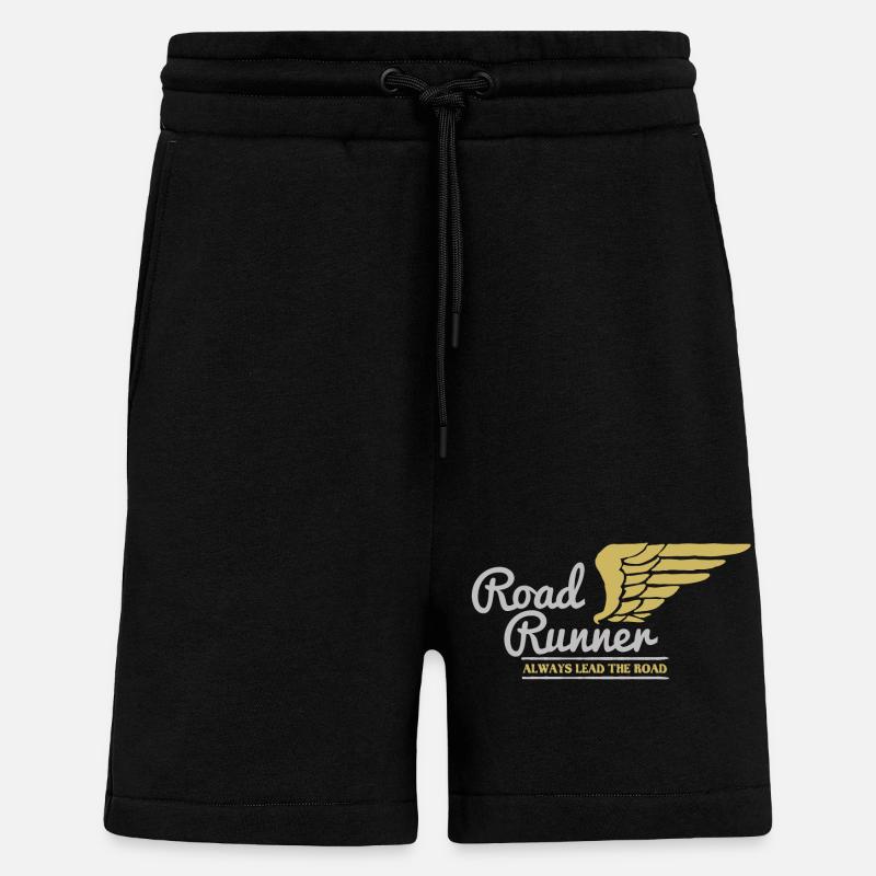 Biker Bild - Shorts - made by SPREAD - SOLID BLACK