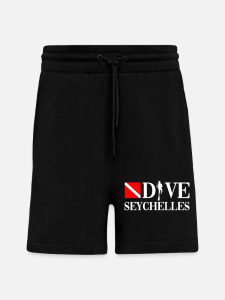 Dive Seychelles - Indian Ocean - Shorts - made by SPREAD - SOLID BLACK