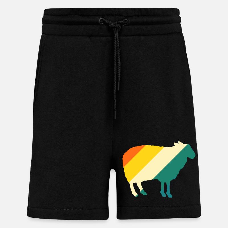 Schäfer Schaf - Shorts - made by SPREAD - SOLID BLACK