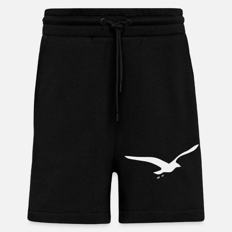 Gull - Shorts - made by SPREAD - SOLID BLACK