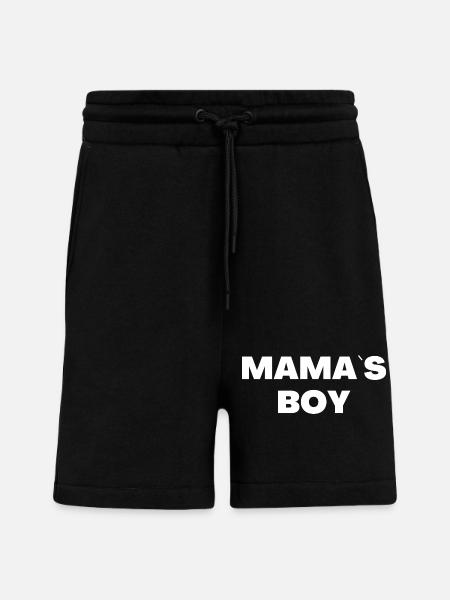 Mama's Boy - Shorts - made by SPREAD - SOLID BLACK