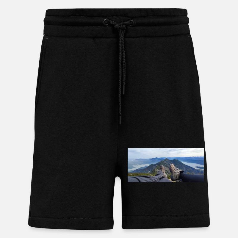 Gipfelstürm - Shorts - made by SPREAD - SOLID BLACK
