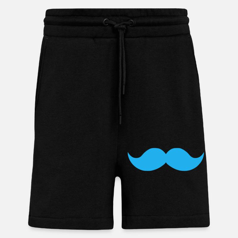 Prostatakrebs Bewusstsein Schnurrbart - Shorts - made by SPREAD - SOLID BLACK